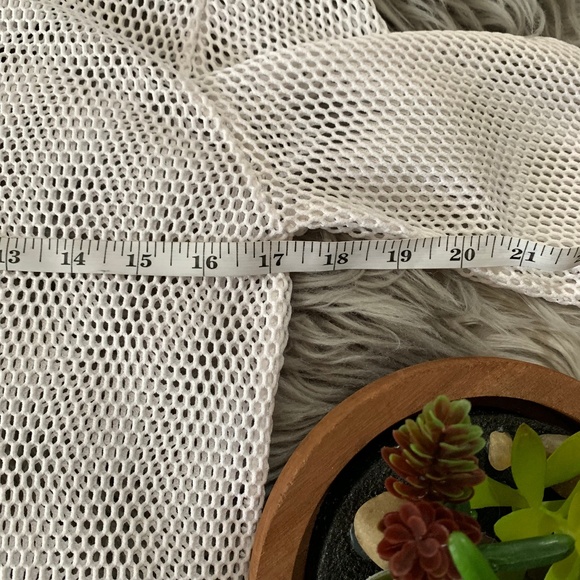 SOLD! Catalina Fishnet Cover Up Jacket - Picture 6 of 8